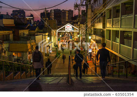 “東京”柳中銀座，日落 63501354