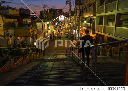 “東京”柳中銀座，日落 63501355