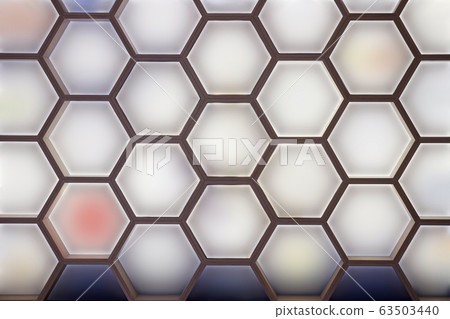 Geometric hexagon display screen pattern Geometric hexagon display screen pattern 63503440