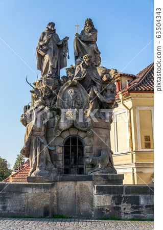 Baroque sculpture of John of Matha, Felix of Baroque sculpture of John of Matha, Felix of 63504343