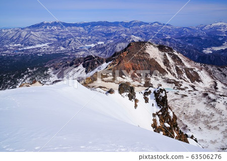Kushigamine and Azumayama from the summit of Bandai Kushigamine and Azumayama from the summit of Bandai 63506276