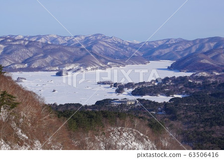Lake Hinohara from Urabandai Ski Resort Lake Hinohara from Urabandai Ski Resort 63506416