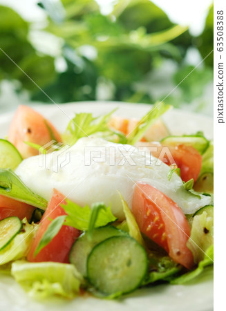 Lyon Salad (Poached Egg Salad) 63508388