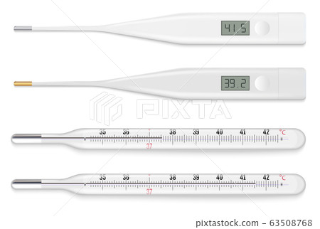 Reliable mercury and modern electronic medical thermometers. Reliable mercury and modern electronic medical thermometers. 63508768