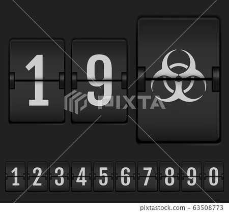 Numbers from Mechanical Scoreboard Alphabet Numbers from Mechanical Scoreboard Alphabet 63508773