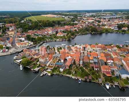 Malchow in the Mecklenburg Lake District, Germany 63508795