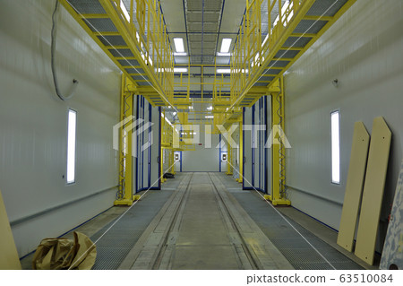 Subway train service depot. Moscow, Russia Subway train service depot. Moscow, Russia 63510084