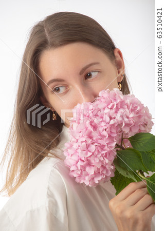 sensual with flower sensual with flower 63510421