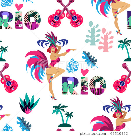 Carnival brazil pattern 2 Carnival brazil pattern 2 63510532