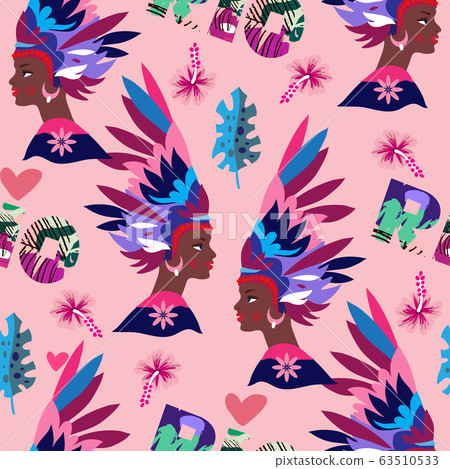 Carnival brazil pattern 1 Carnival brazil pattern 1 63510533