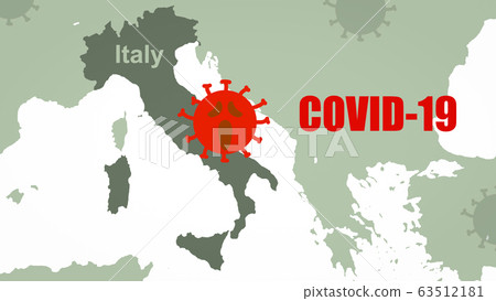 COVID-19 coronavirus outbreak in Italy, corona COVID-19 coronavirus outbreak in Italy, corona 63512181