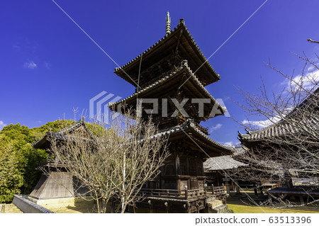 Ushido Honrenji Triple Pagoda Setouchi City, Okayama Prefecture 63513396