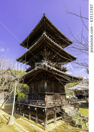 Ushido Honrenji Triple Pagoda Setouchi City, Okayama Prefecture 63513397