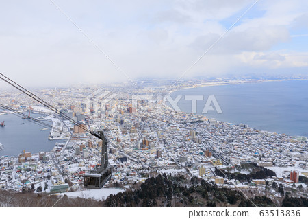 北海道_冬季函館索道 北海道_冬季函館索道 63513836