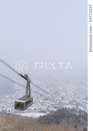 Hokkaido _ winter Hakodate ropeway Hokkaido _ winter Hakodate ropeway 63513837