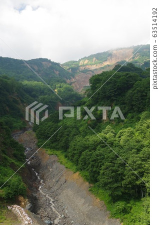 Shinshu disaster site: Hiedayama landslide in Otari-mura, Kitaazumi-gun Largest landslide disaster in the 20th century Shinshu disaster site: Hiedayama landslide in Otari-mura, Kitaazumi-gun Largest landslide disaster in the 20th century 63514192