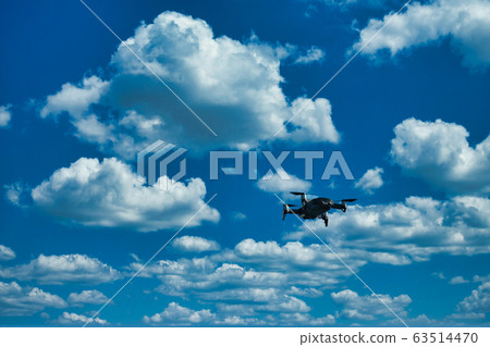 Drone and sky Drone and sky 63514470