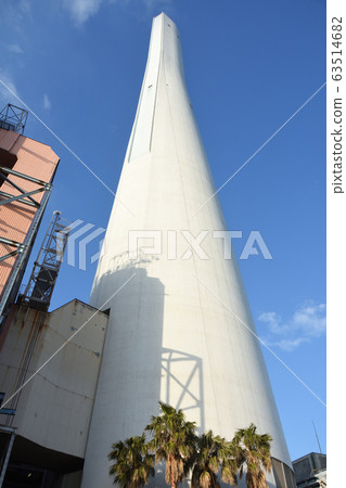 磯子熱電廠的煙囪 磯子熱電廠的煙囪 63514682
