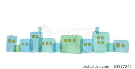 水彩建築群 63517242