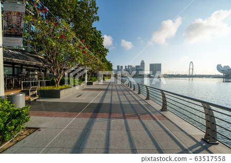 A tourist spot in Singapore that has become less crowded due to the spread of the new coronavirus A tourist spot in Singapore that has become less crowded due to the spread of the new coronavirus 63517558