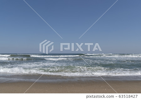 Beach on the Yanagawa Coast, Ibaraki Prefecture Beach on the Yanagawa Coast, Ibaraki Prefecture 63518427