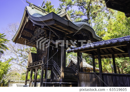 Bizen Osafune Touken no Sato, Tojin Shrine, Main Hall, Setouchi City, Okayama Prefecture Bizen Osafune Touken no Sato, Tojin Shrine, Main Hall, Setouchi City, Okayama Prefecture 63519605