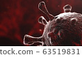 Microscopic image of virus 63519831