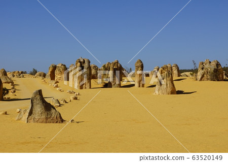 珀斯郊區南邦國家公園的岩層峰 珀斯郊區南邦國家公園的岩層峰 63520149