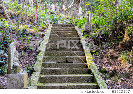 Zenkokuji寺到Okunoin的路線（福岡縣宗田市） 63522107