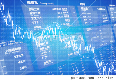 Economic image material Economic image material 63526156