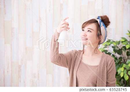 Woman in room wear 63528745