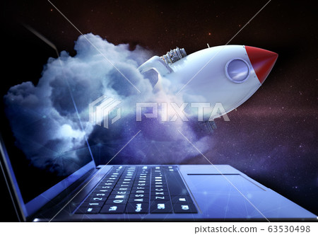 Fast speed technology concept - Stock Illustration [63530498] - PIXTA