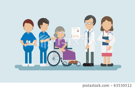 Elder care concept Elder care concept 63530512