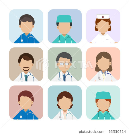 Medical staff avatars 63530514