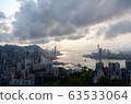 Hong Kong/China - July 05 2019: Cityscape boats 63533064