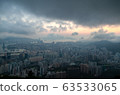 Hong Kong/China - July 05 2019: Cityscape modern 63533065