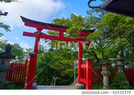 東京都八王子市飯之宮工藤堂前的新鮮綠色高山山藥院鳥居門 東京都八王子市飯之宮工藤堂前的新鮮綠色高山山藥院鳥居門 63533370