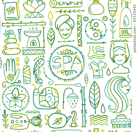 Spa salon background for your design Spa salon background for your design 63533442