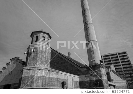 Katakurakan: Balcony: Monochrome Suwa City Lakeside Street 63534771