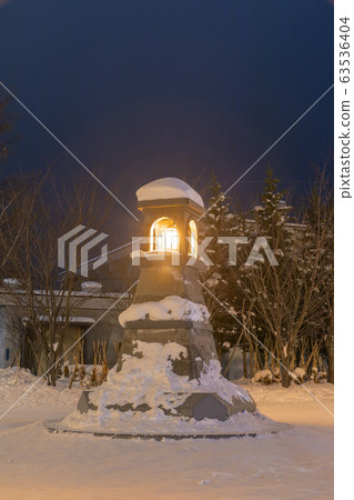 北海小樽_雪夜燈 北海小樽_雪夜燈 63536404