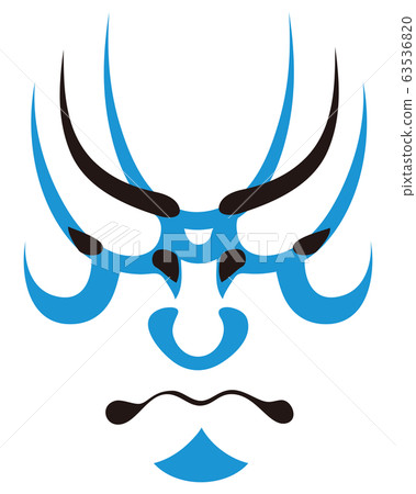 日本傳統藝術歌舞uki臉部化妝 63536820