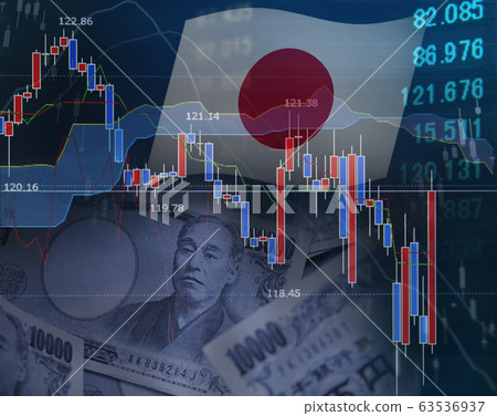 金融危機和金融交易的形象 63536937