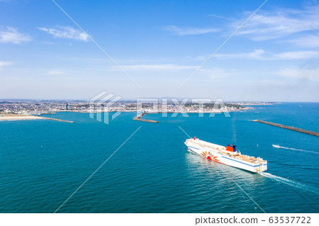 Car ferry and Oarai Port (Oarai Town, Ibaraki Prefecture) Car ferry and Oarai Port (Oarai Town, Ibaraki Prefecture) 63537722