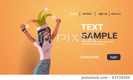 first april fool day girl wearing funny jester hat holiday celebration concept horizontal portrait copy space first april fool day girl wearing funny jester hat holiday celebration concept horizontal portrait copy space 63538489