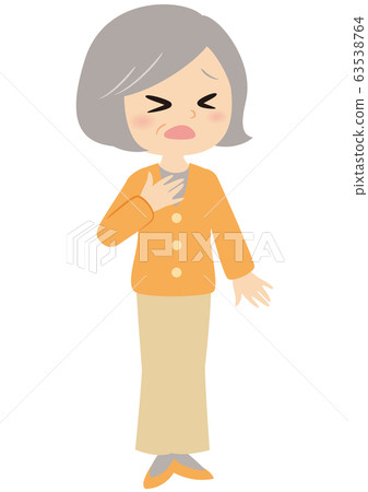 Grandma who failed - Stock Illustration [63538764] - PIXTA