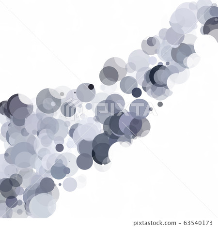 Bubbles Unique Gray White Bright Vector Background 63540173