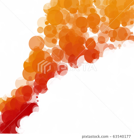 Bubbles Unique Orange Bright Vector Background Bubbles Unique Orange Bright Vector Background 63540177
