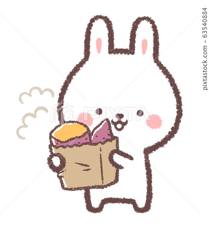 Rabbit fried potato Rabbit fried potato 63540884