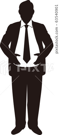 Fat man business man 63540901