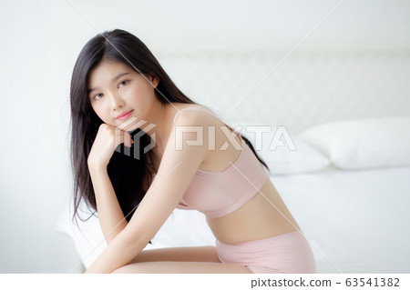 Beautiful portrait young asian woman sexy in 63541382